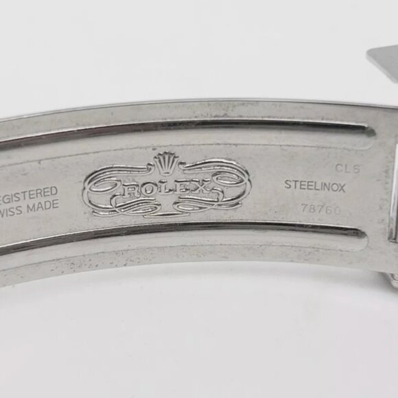 WOW New Condition Rolex Platinum Men's Yacht Master Watch Green Sticker - Picture 6 of 6